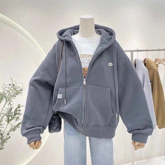 Women's Hooded Sweater Autumn And Winter Simplicity - Sophinity