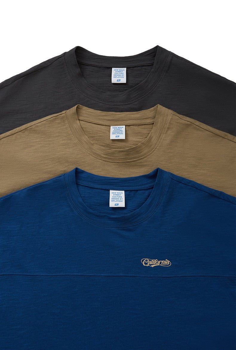 Summer New Loose Pulp - pulling Printed Short - sleeved T-shirt - Sophinity
