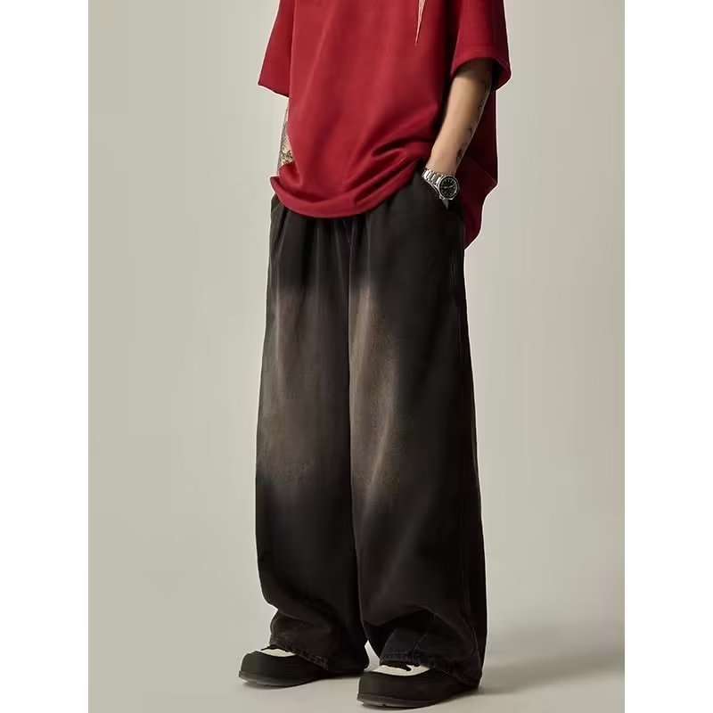 Jeans Japanese Style Large Size Loose Street