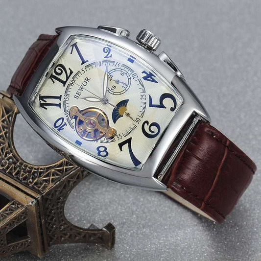 Si SEWOR Men Mechanical Watches Tourbillon Watch The Stars Through The End Of Full Automatic Mechanical Watches - Sophinity