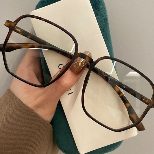 Large Frame Irregular Glasses Round Face Super Light Oversized - Sophinity