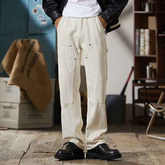 Fashion Trendy Patchwork Cargo Jeans Men - Sophinity