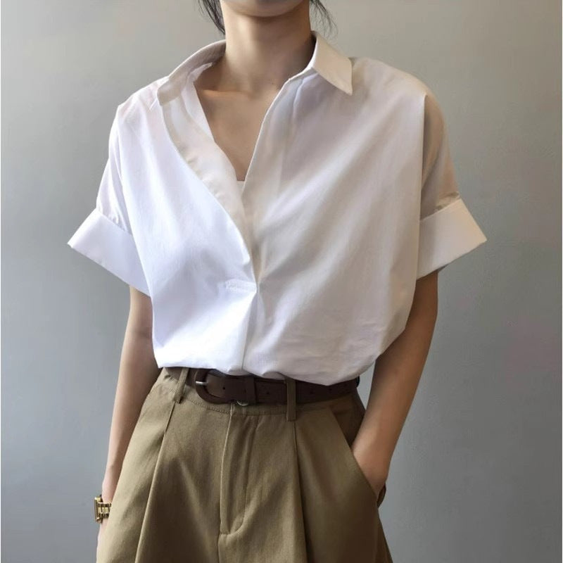 Summer Thin Chic Korean Top - Sophinity