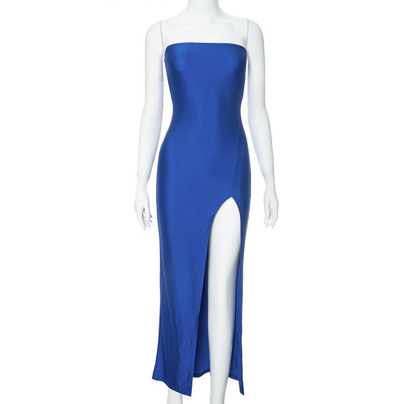 Women's Temperament Leisure Single Off - the - shoulder Tube Top Dress - Sophinity