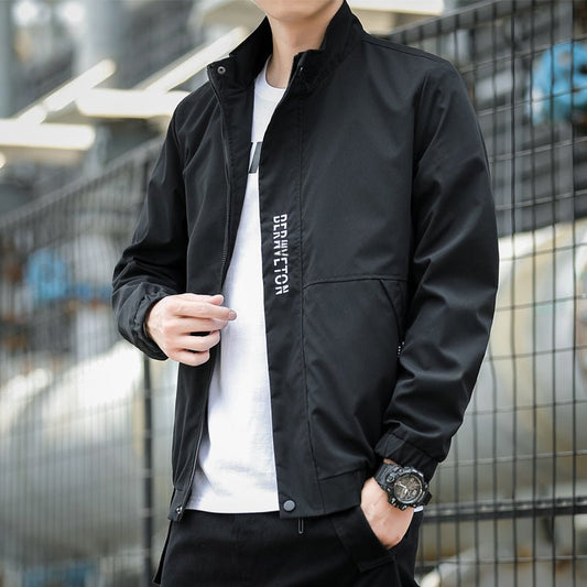Casual Jacket Men Baseball Uniform Trendy Top Clothes - Sophinity