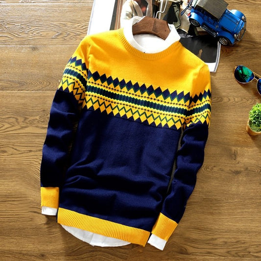 Autumn and winter new round neck pullover sweater sweater - Sophinity