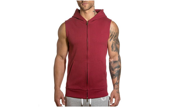 Sleeveless Men's Hoodies - Sophinity