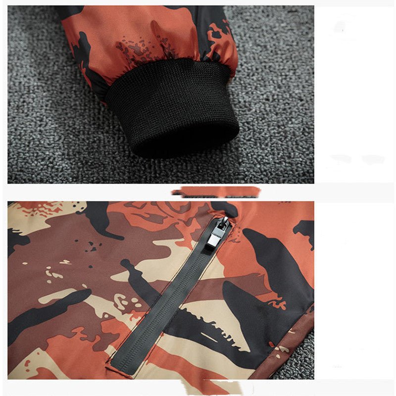 Casual Camouflage Jacket, Men's Hoodie, Street Clothes - Sophinity