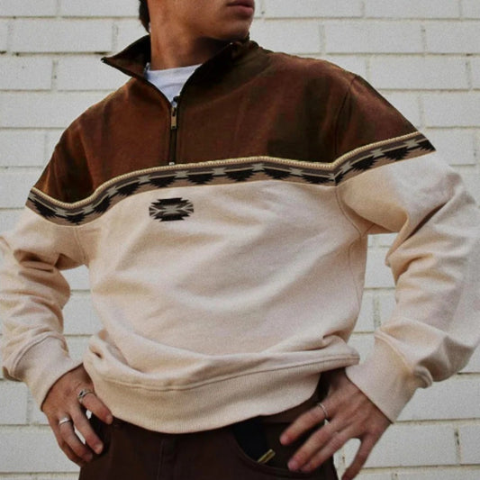 Men's Street Sports Fashion Round Neck Sweater - Sophinity