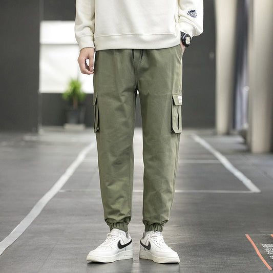 Cargo Pants Men Streetwear Joggers Casual Sweatpants Techwear Army Trousers - Sophinity