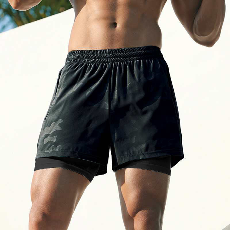 Slip-proof Stretch Athleisure Shorts - Sophinity