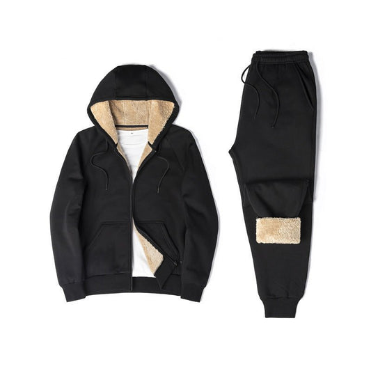 Hooded Sports Casual Cardigan Warm Jacket - Sophinity