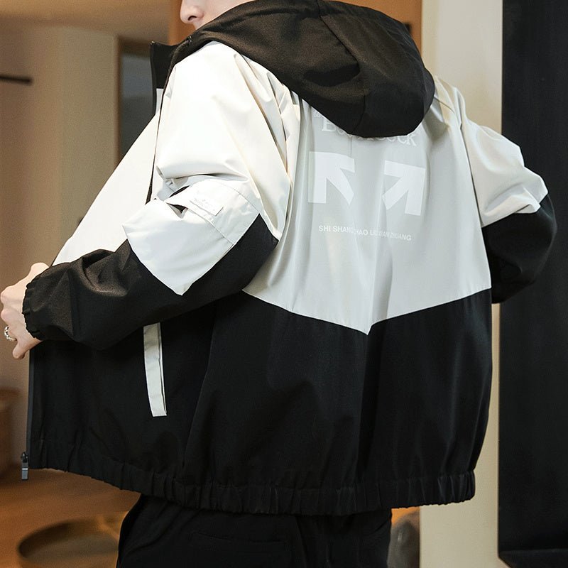 Casual Jacket Men Baseball Uniform Trendy Top Clothes - Sophinity