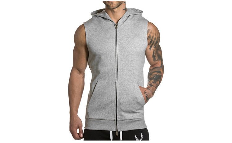 Sleeveless Men's Hoodies - Sophinity