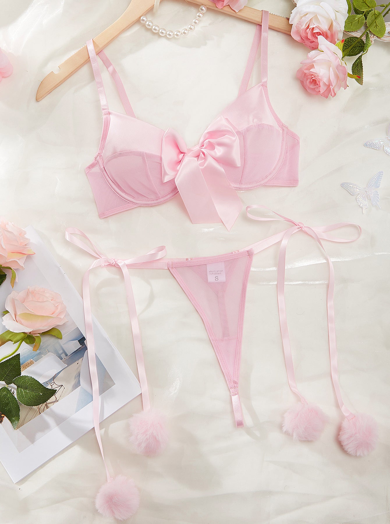 Sheer Mesh Underwear Two Piece - Sophinity