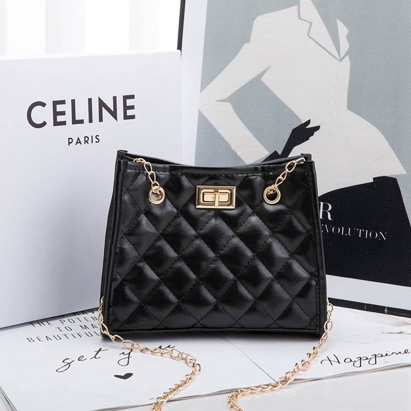 Mini Chain Shoulder Bags Rhombus Sewing Small Square Bags For Women - Sophinity