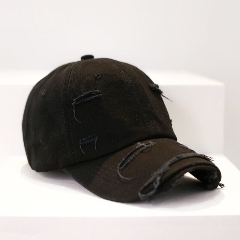 Men's Old Hip Hop Ripped Baseball Hat - Sophinity