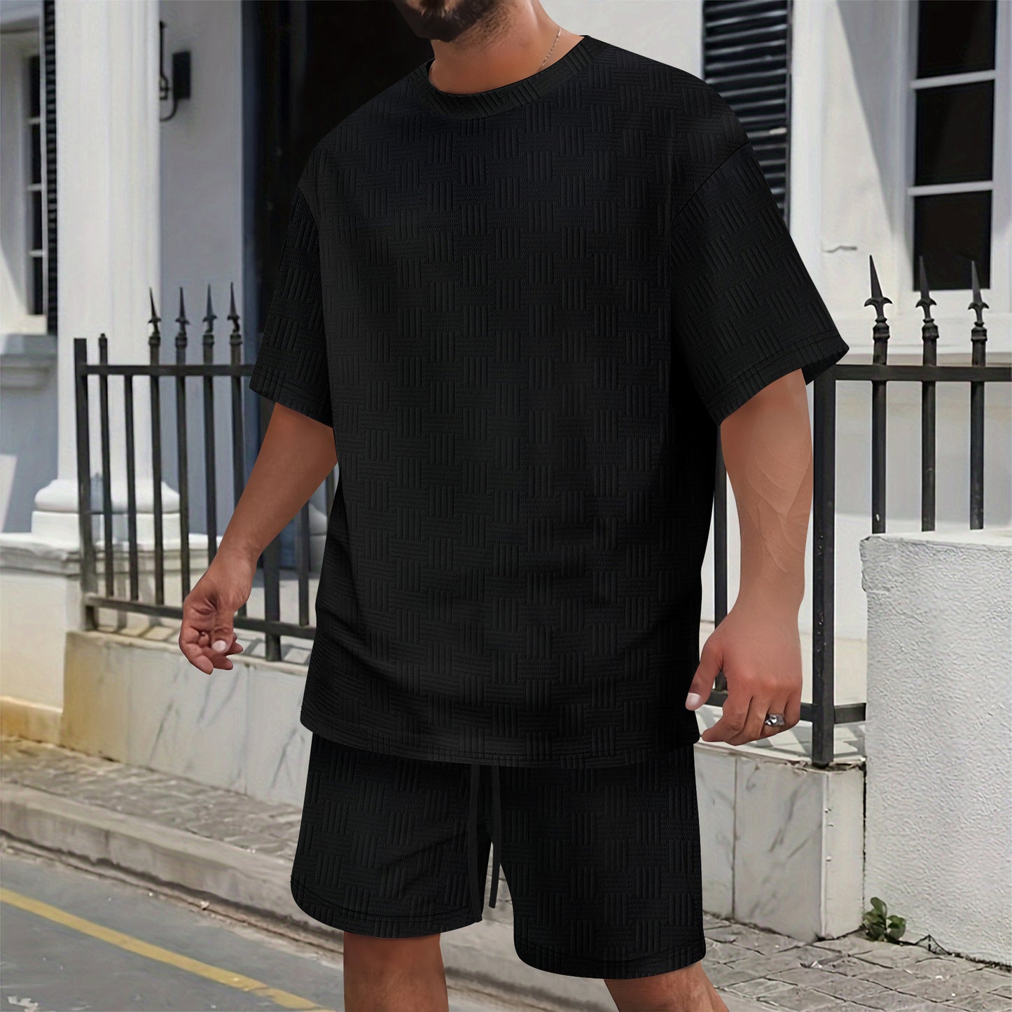 Men's T-shirt Shorts Casual Suit - Sophinity