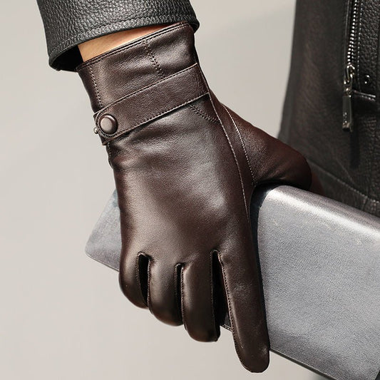 Fashion Personalized Men's Warm Business Gloves - Sophinity
