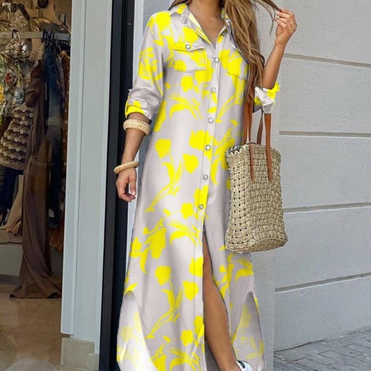 Loose Casual Long Dress For Women - Sophinity