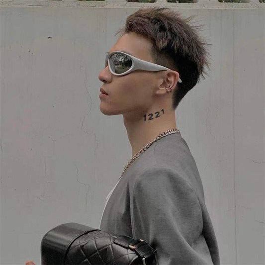 Fashion Steampunk Cycling Outdoor UV - proof Men's Sports Sunglasses - Sophinity