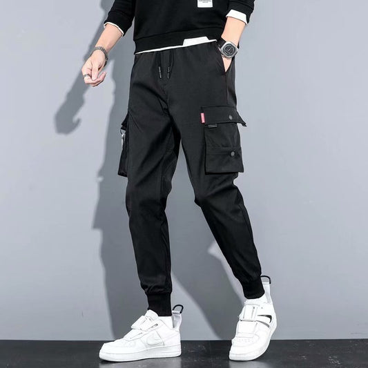 Ice Silk Spring And Summer Men's Casual Pants Men's Sports Overalls - Sophinity