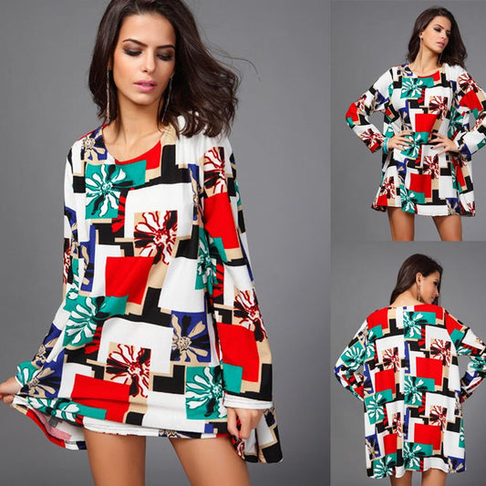 Fashionable oversized dress - Sophinity