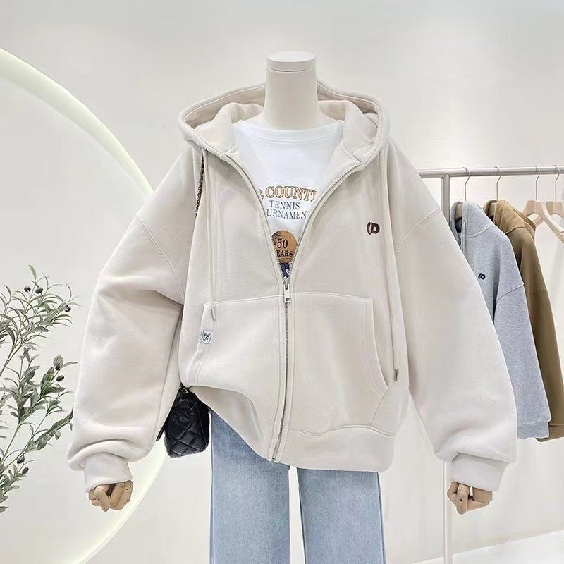 Women's Hooded Sweater Autumn And Winter Simplicity - Sophinity