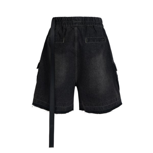 High Street RO Style Washed Overalls Daddy Pants