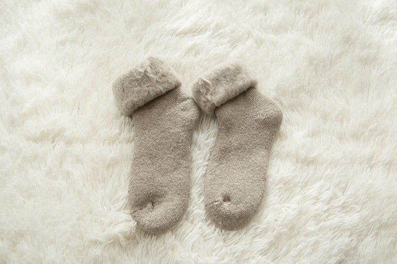 Winter Thick Wool Lined Warm Stockings - Sophinity