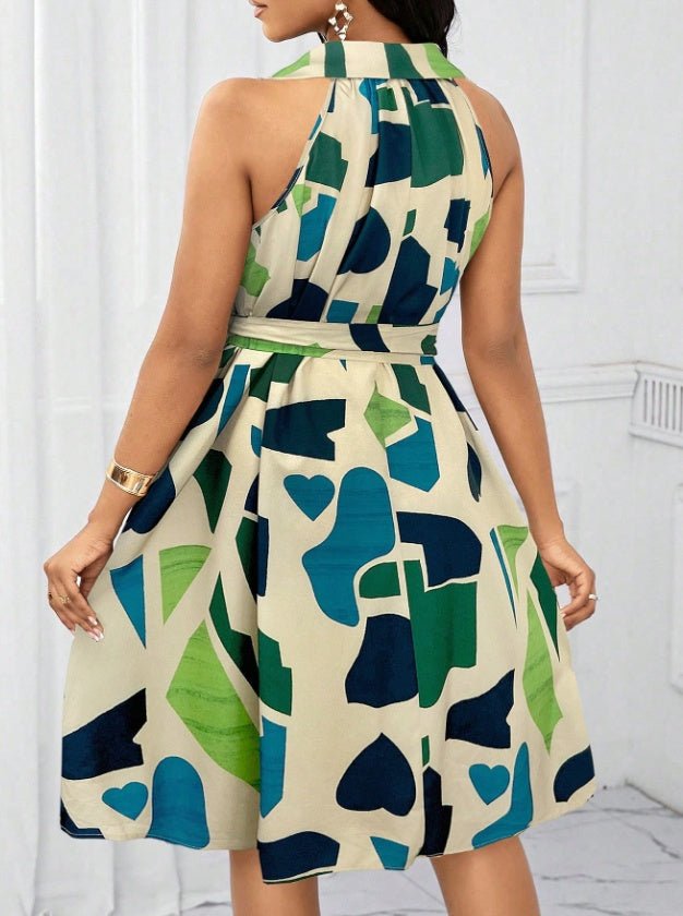 Casual Women's Dress For Summer Vacation - Sophinity