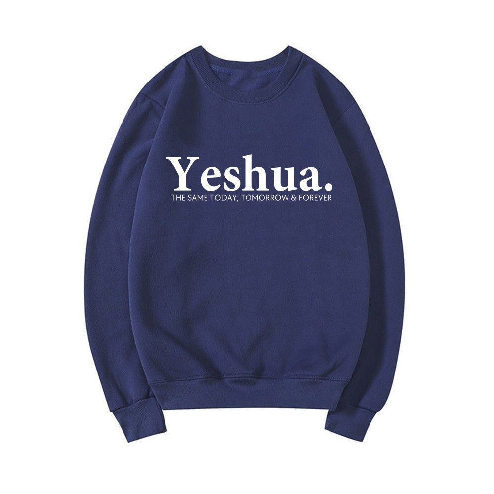 Vintage Yeshua Christian Sweatshirt Christian Apparel Faith - Sophinity