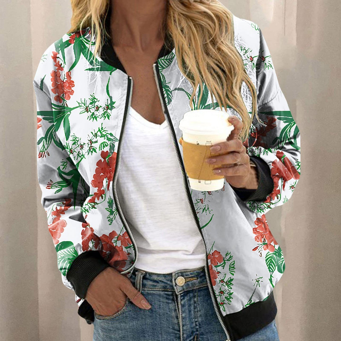 Women's Jacket Baseball Uniform 3D Printed Clothes - Sophinity