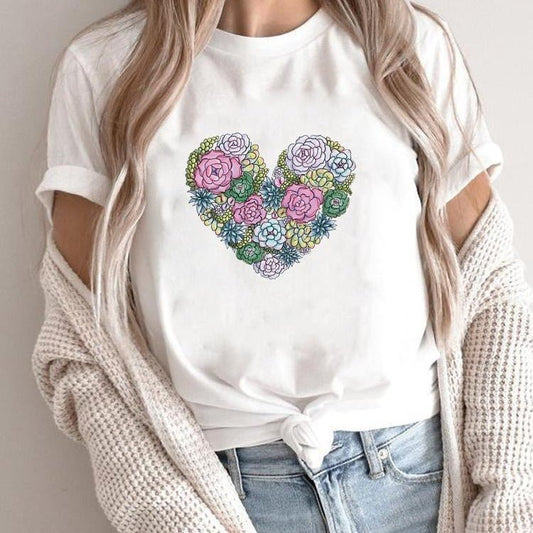 Printed Clothes New Cute Women's Clothing Top - Sophinity