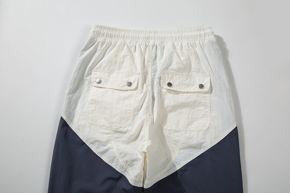 American Style Sports High Street Elastic Casual Trousers