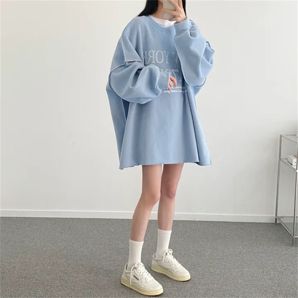 Women's Round Neck Cashmere Sweater Autumn And Winter - Sophinity