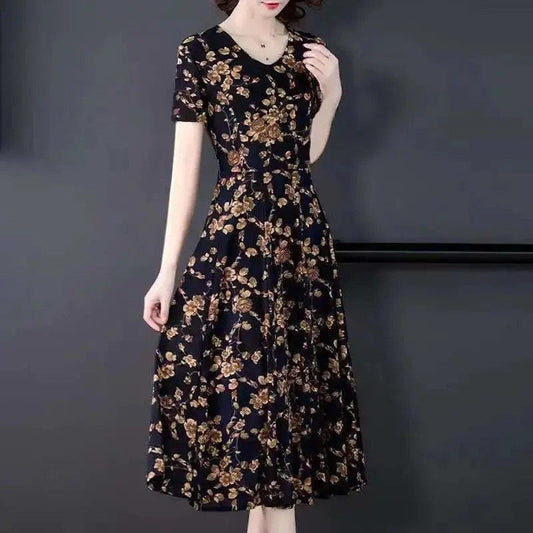 Dress High - end Western Style Plus Size Women - Sophinity