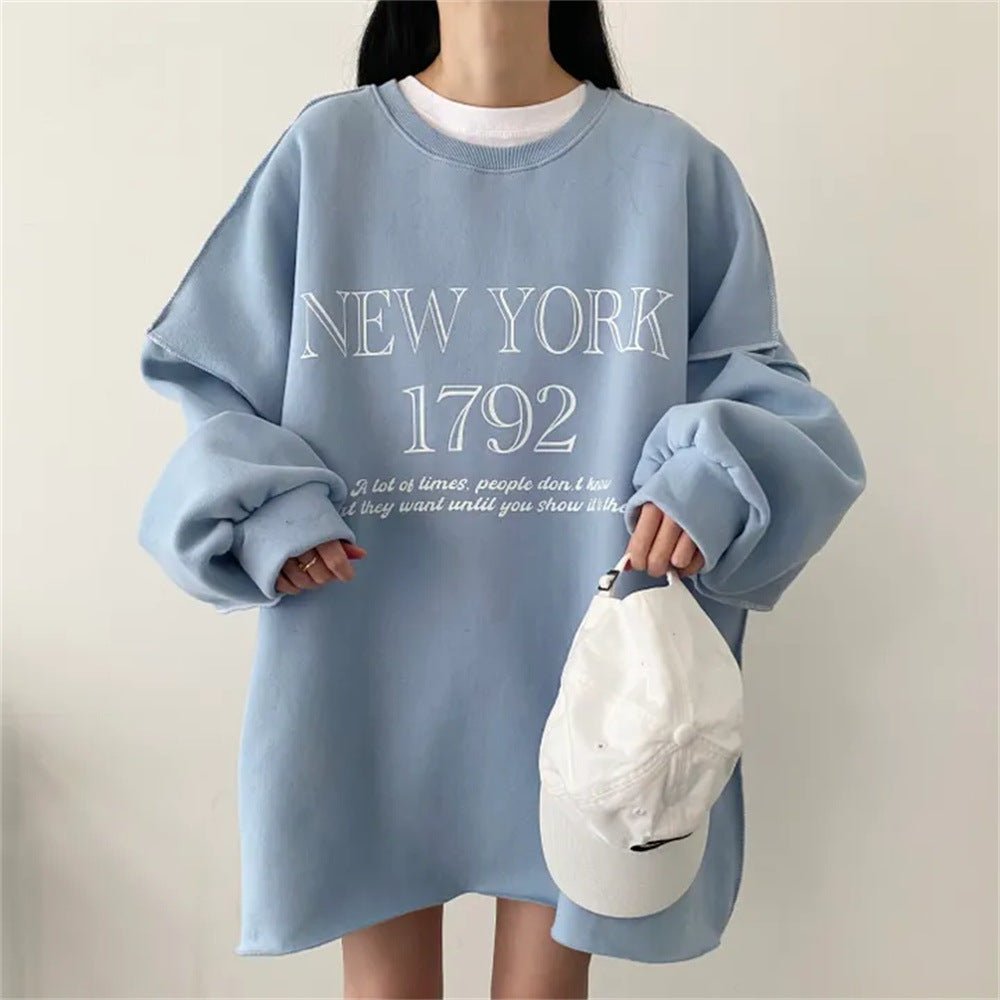 Women's Round Neck Cashmere Sweater Autumn And Winter - Sophinity