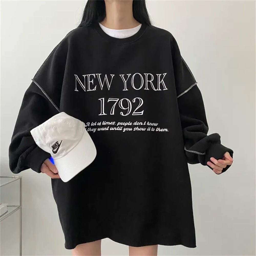 Women's Round Neck Cashmere Sweater Autumn And Winter - Sophinity