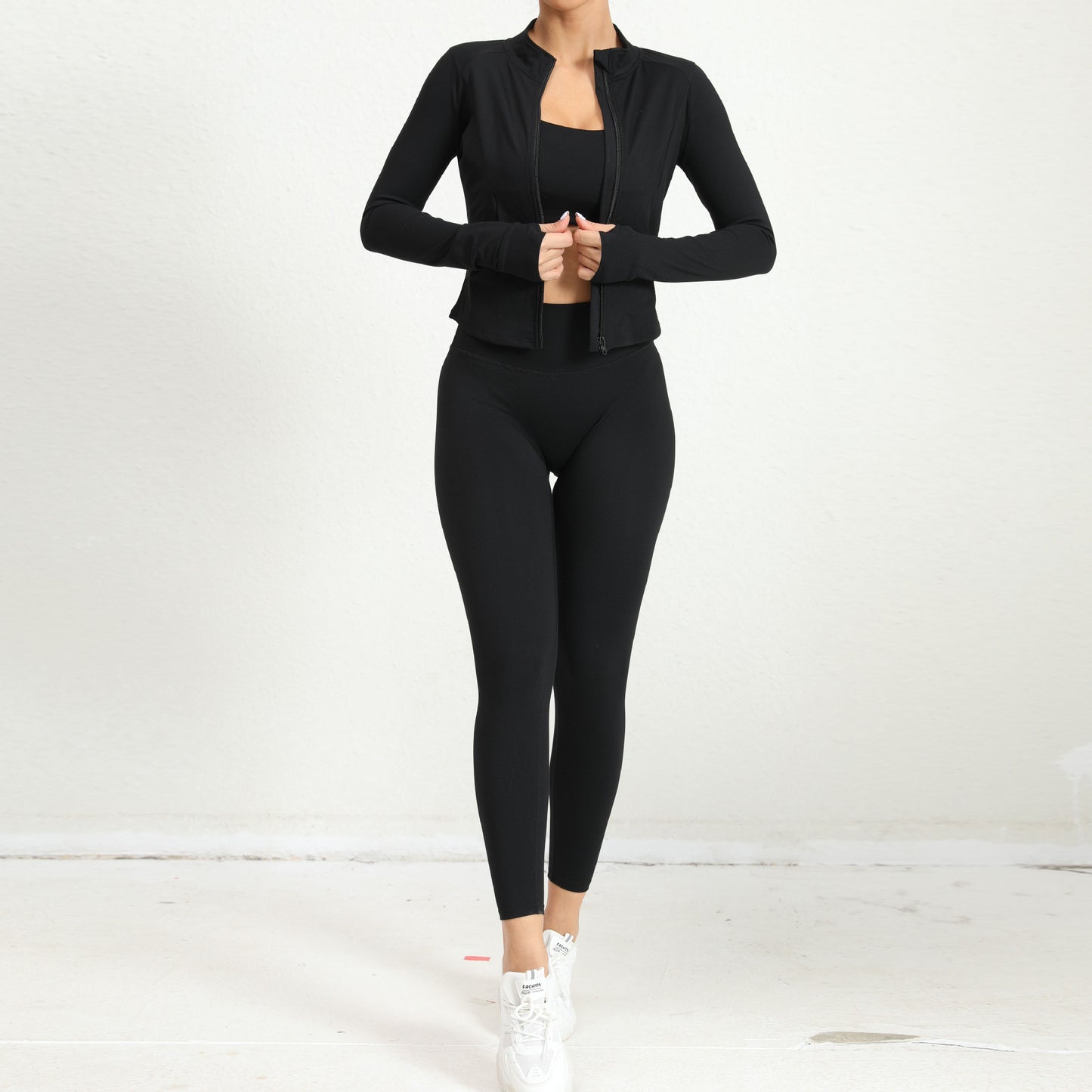 Winter Outdoors Sports Skinny Yoga Clothes Suit - Sophinity