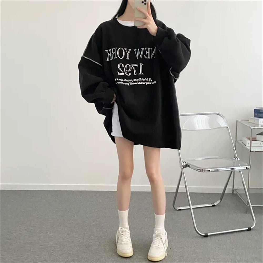 Women's Round Neck Cashmere Sweater Autumn And Winter - Sophinity