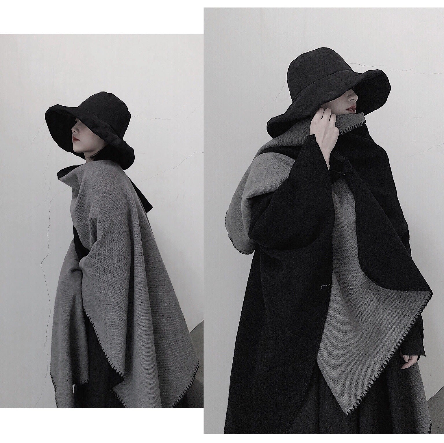 Autumn And Winter Cashmere-like Ethnic Shawl Yunnan Tourism Cape Cloak - Sophinity