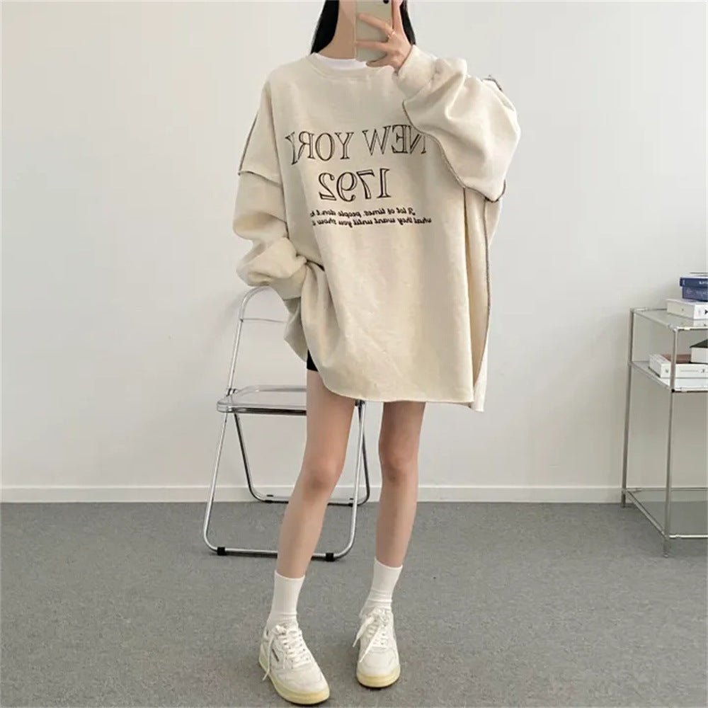 Women's Round Neck Cashmere Sweater Autumn And Winter - Sophinity