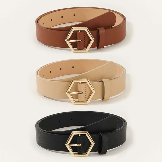 Women's Hexangular Star Casual All - Match Belt - Sophinity