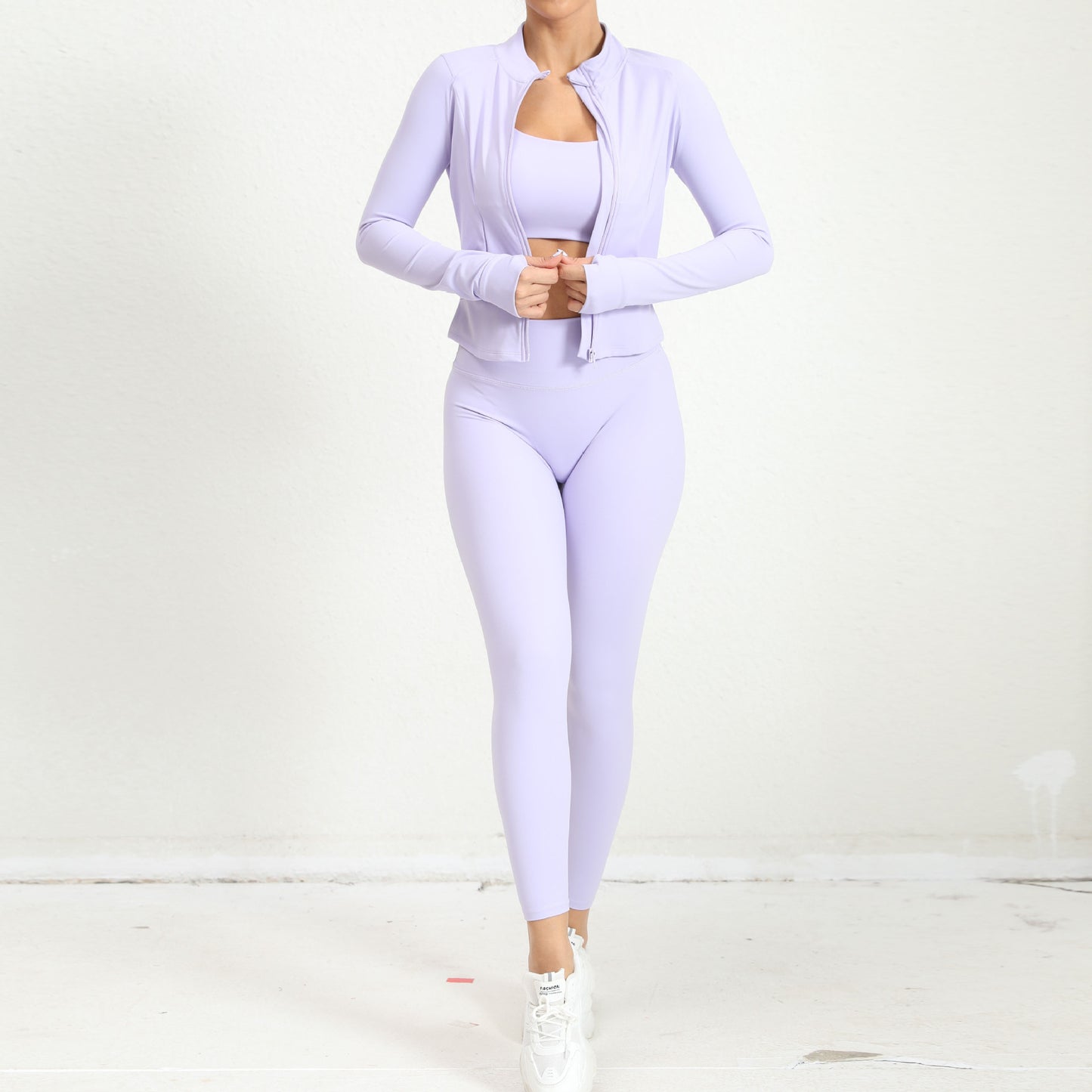 Winter Outdoors Sports Skinny Yoga Clothes Suit - Sophinity