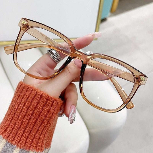 Anti - blue Light Glasses Fashion Large Rim Myopia Glasses - Sophinity