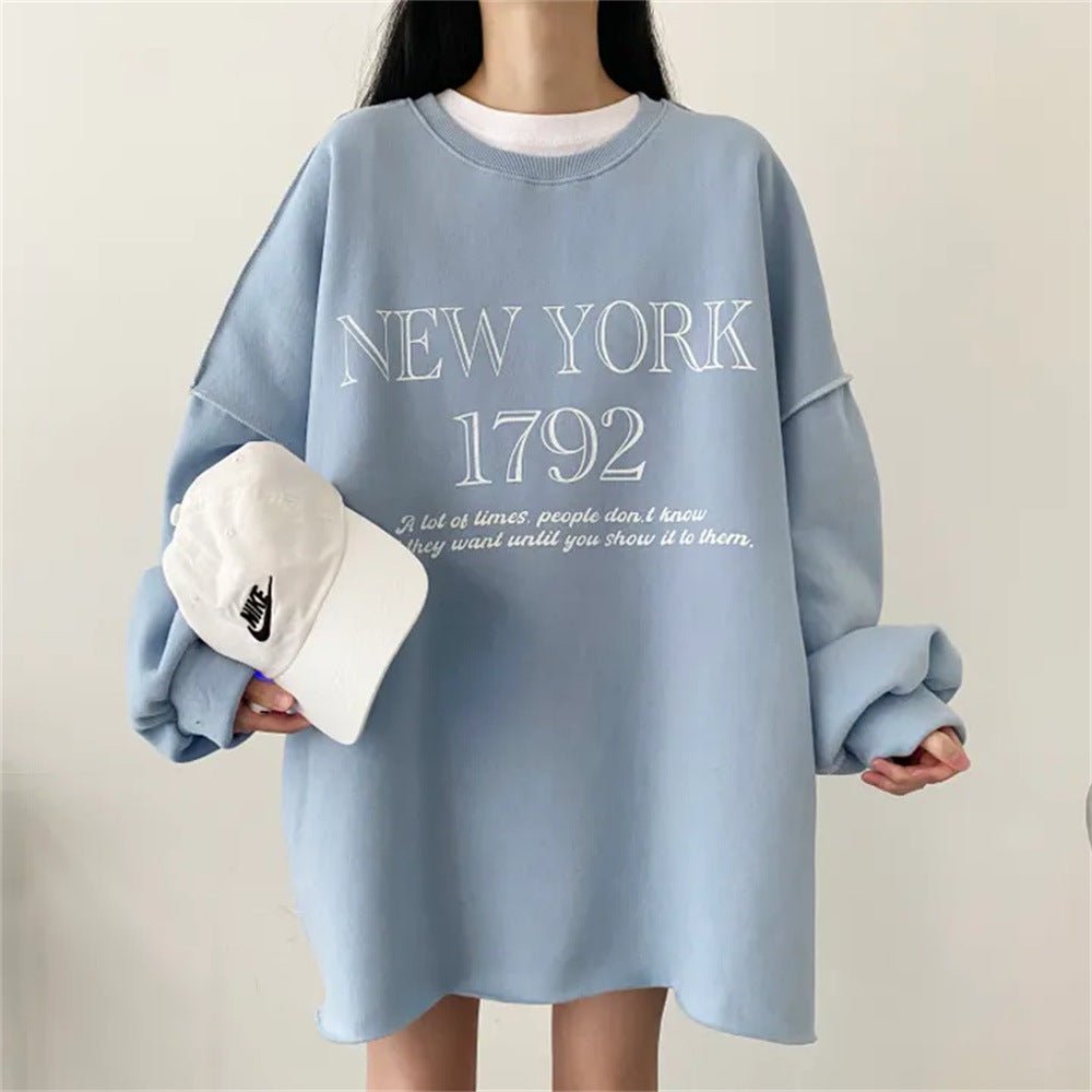 Women's Round Neck Cashmere Sweater Autumn And Winter - Sophinity