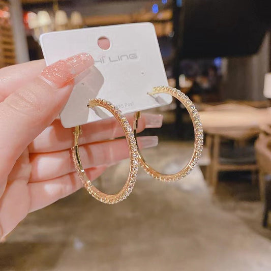 Simple Hoop Earrings Women - Sophinity
