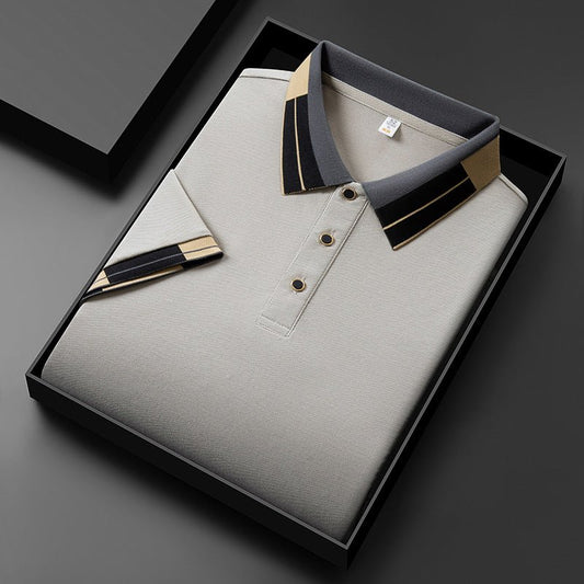 Men's Casual All - matching Summer Lapels Short Sleeve - Sophinity