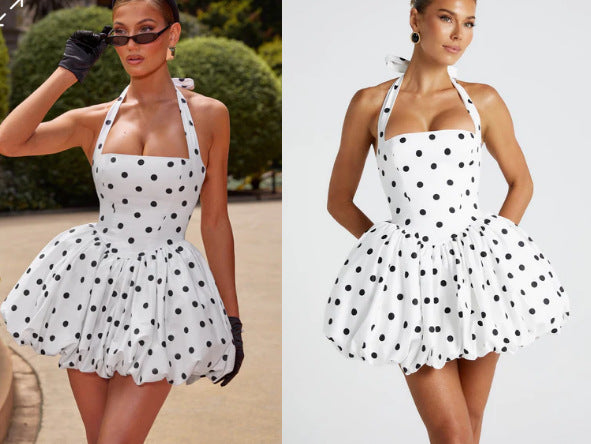 Fashion Special Women's Clothing Lace-up Bow Dress
